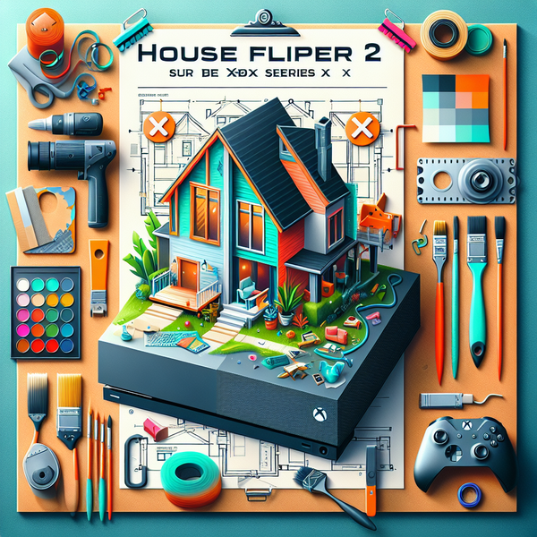 House Flipper 2 sur Xbox Series X : Le jeu de simulation immobilière qu'il vous faut !