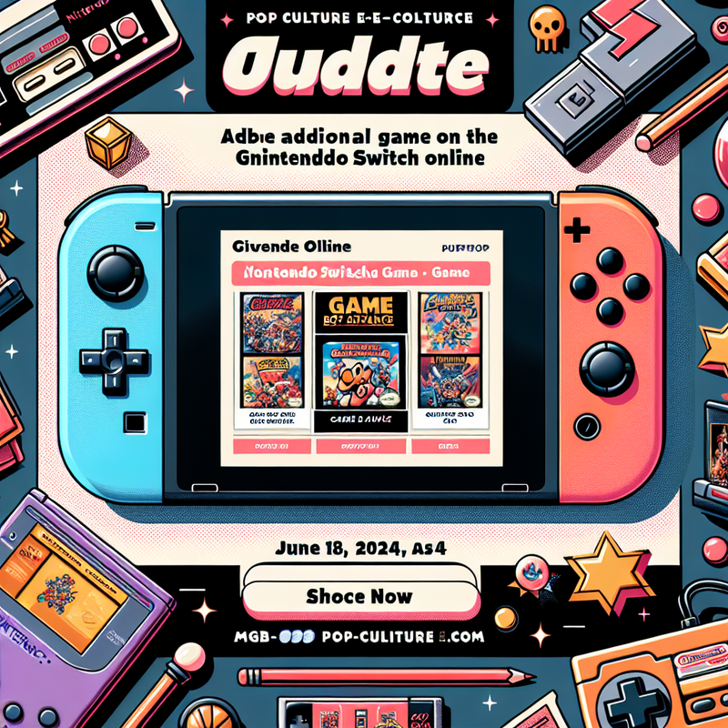 Nintendo Switch Online : Les catalogues Game Boy Advance et Nintendo 64 s'enrichissent dès aujourd'hui 18 juin 2024