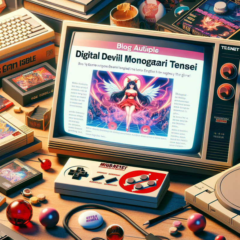 La première traduction anglaise de la version MSX du jeu Digital Devil Monogatari Megami Tensei de Telenet est enfin disponible !