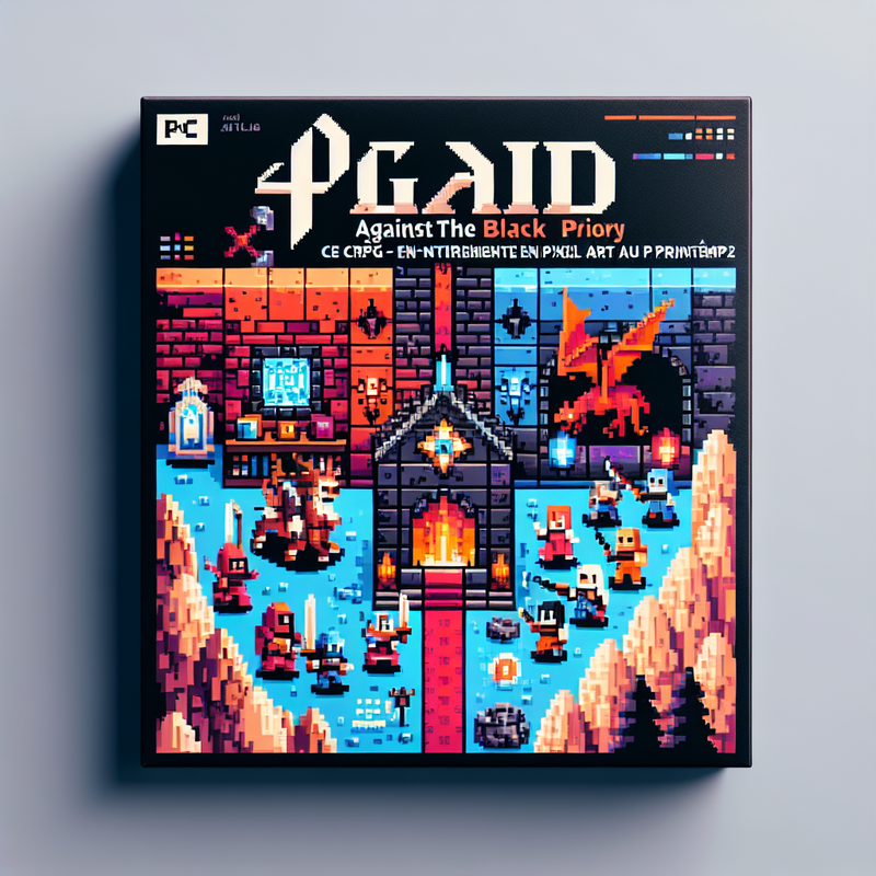 Skald Against the Black Priory: Préparez-vous à vivre l'aventure à la pixel-art, début 2024 !