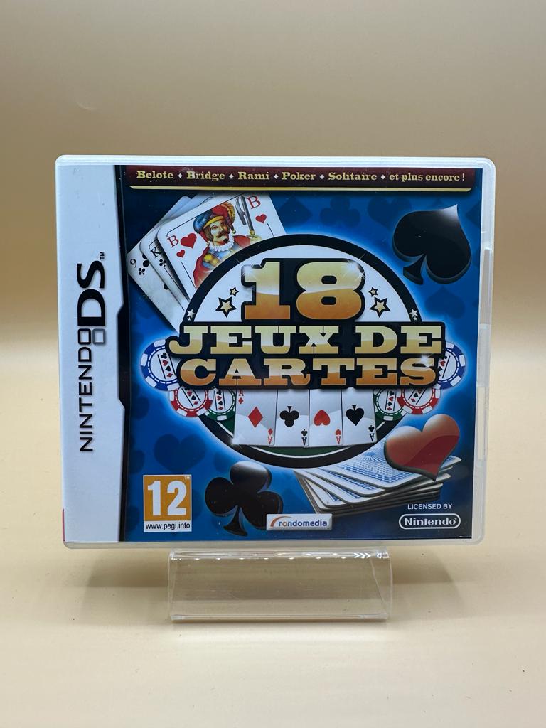 18 jeux de cartes Nintendo DS , occasion Complet