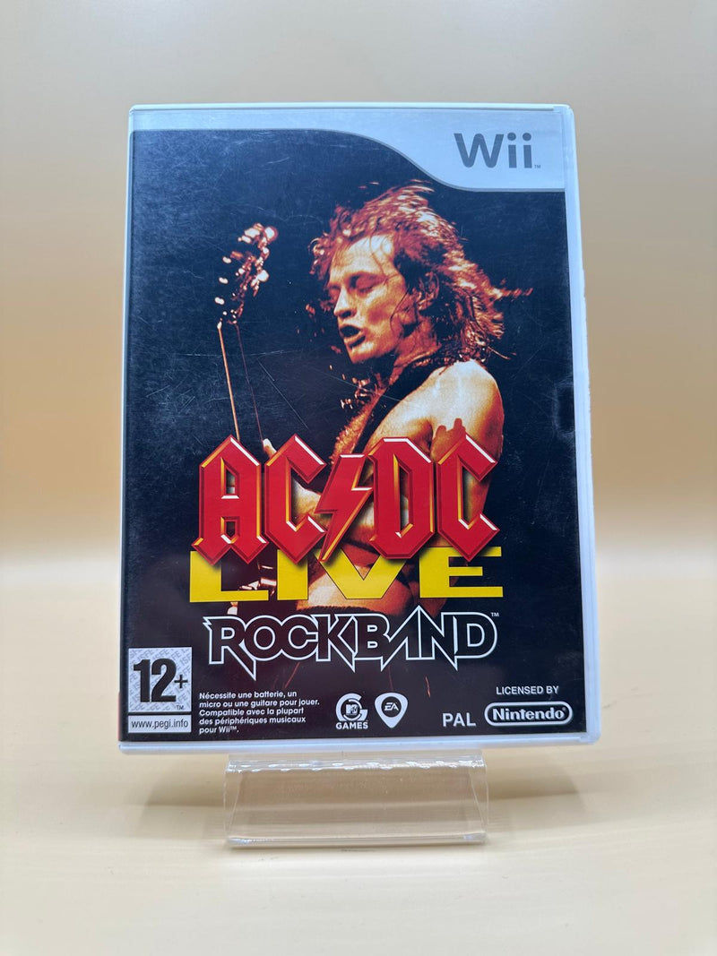 Ac/Dc Live Rock Band Wii , occasion Complet