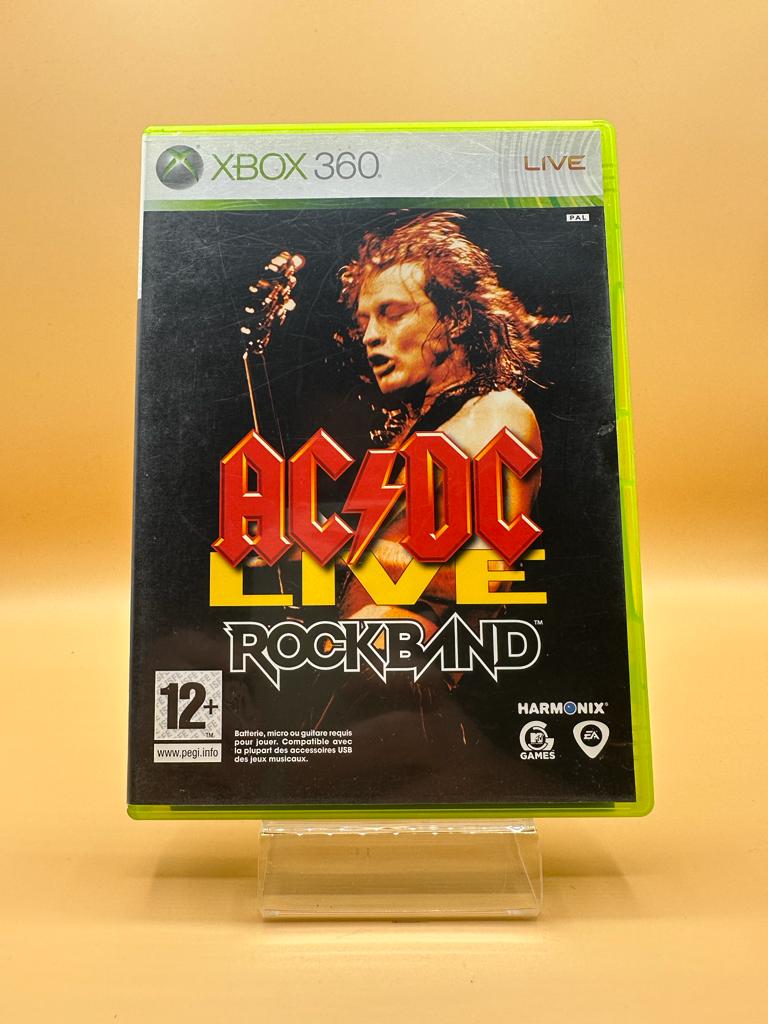 Ac/Dc Live Rock Band Xbox 360 , occasion Complet