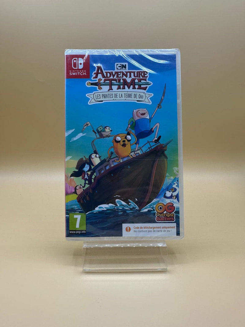 Adventure Time : Les Pirates De La Terre De Ooo (Code In A Box) Switch , occasion Sous Blister