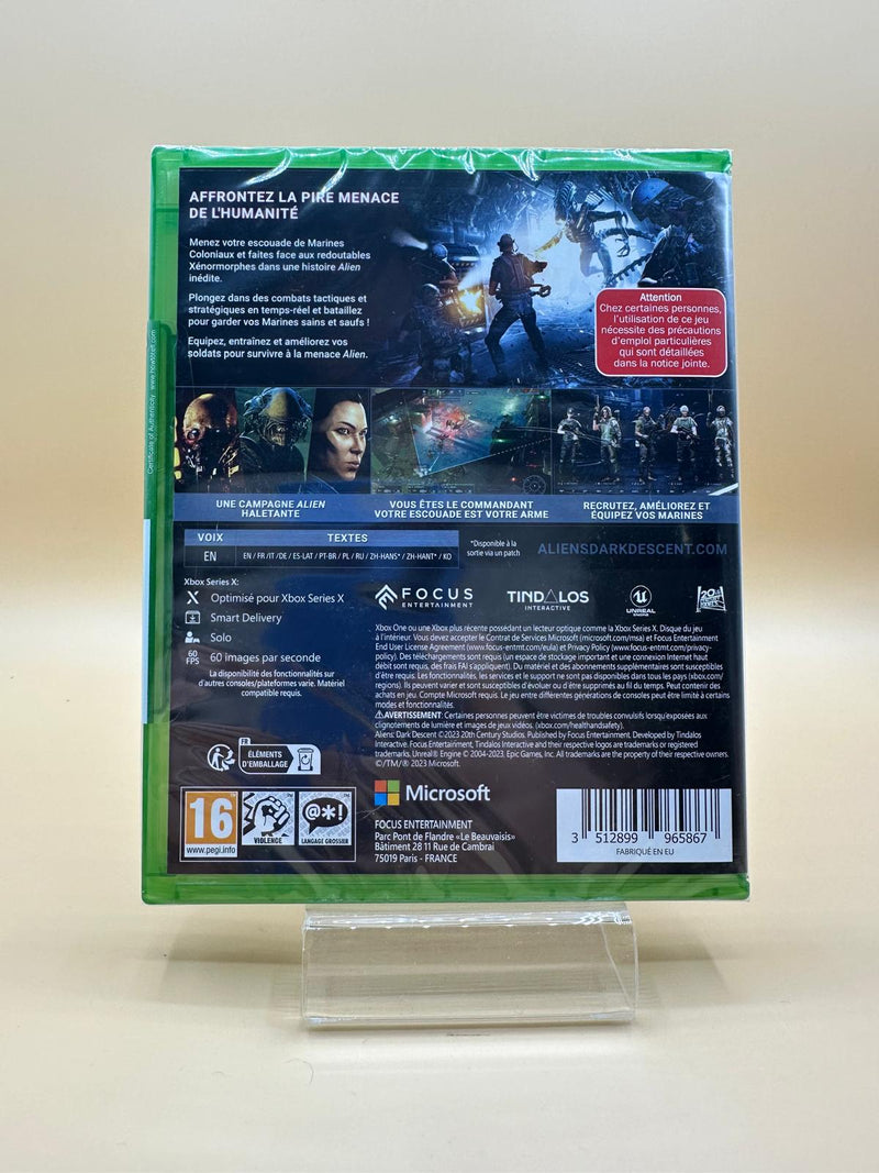 Aliens : Dark Descent Xbox Serie S/X , occasion