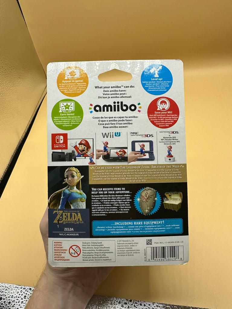 Amiibo The Legend of Zelda Breath of the Wild - Zelda , occasion