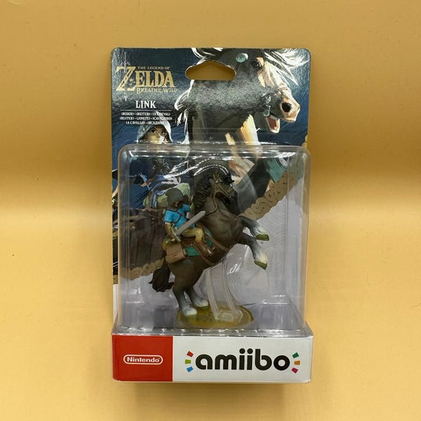 Amiibo - Link (Rider) The Legend of Zelda : Breath of the Wild Collection -  Produits dérivés jeux vidéo - Autour du jeu vidéo