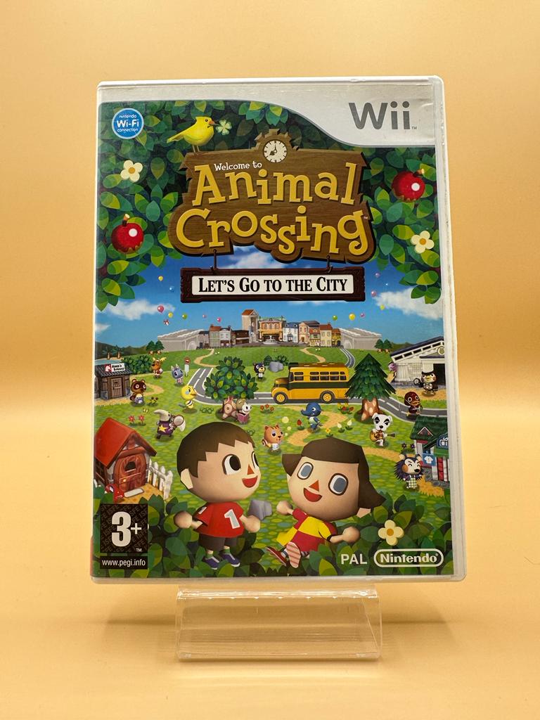 Animal Crossing - Let's Go To The City Wii , occasion Sans Notice / CD Rayé