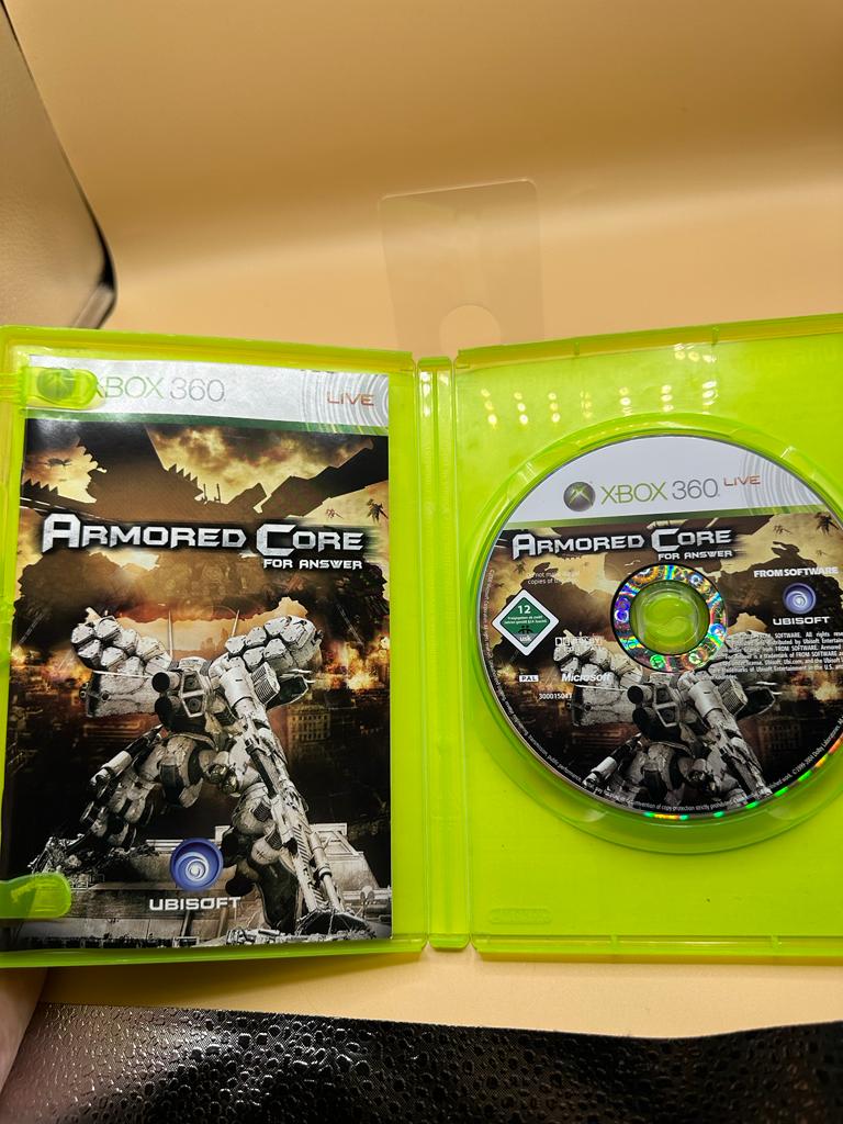 Armored Core For Answer Xbox 360 , occasion