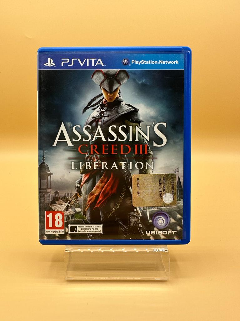 Assassin's Creed III - Liberation Ps Vita , occasion Complet Jeu FR Boite ITA