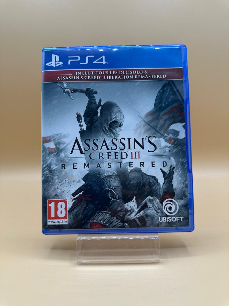 Assassin's Creed 3 + Assassin's Creed Liberation Remaster Ps4 , occasion Complet