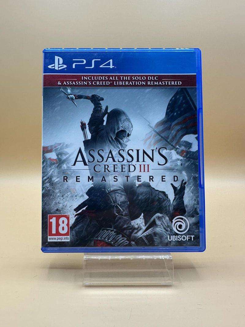 Assassin's Creed 3 + Assassin's Creed Liberation Remaster Ps4 , occasion Complet Jeu FR / Boite UK