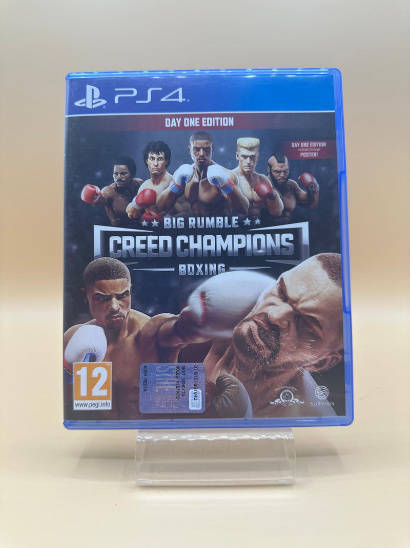 Big Rumble Boxing : Creed Champions Ps4 , occasion Complet Jeu FR Boite ITA