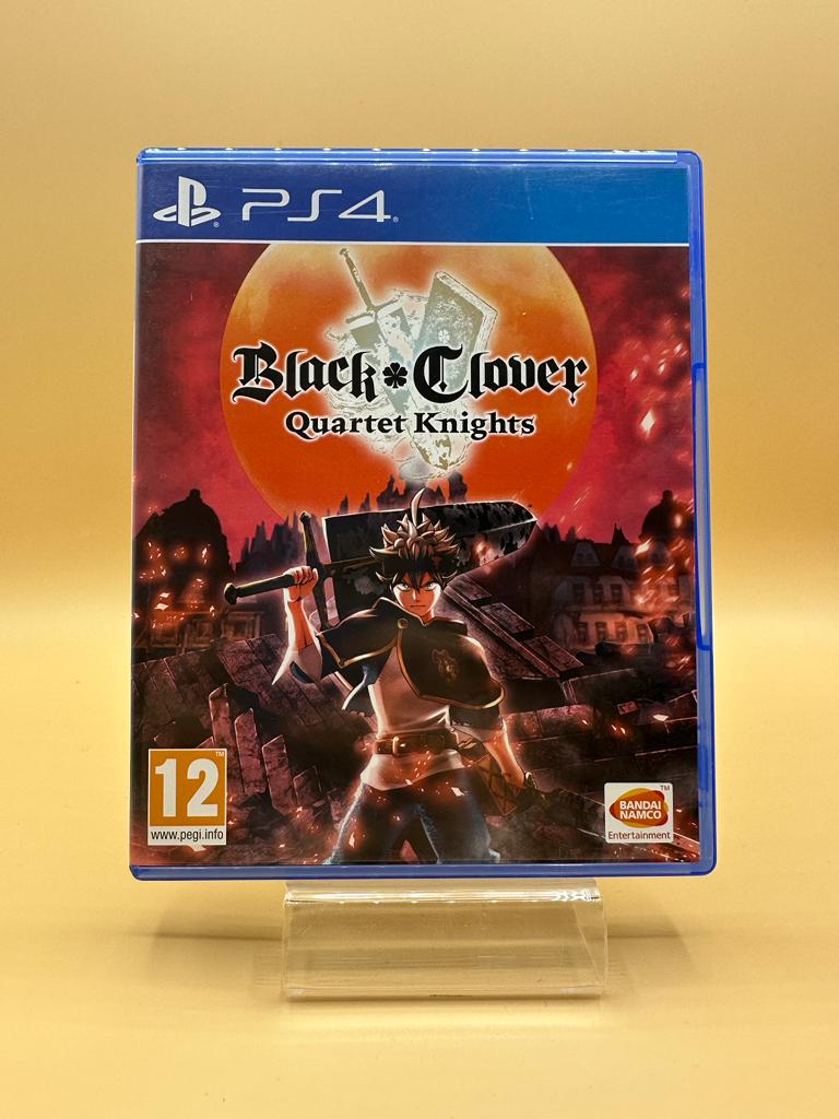 Black Clover : Quartet Knights PS4 , occasion Complet Jeu FR / Boite ITA