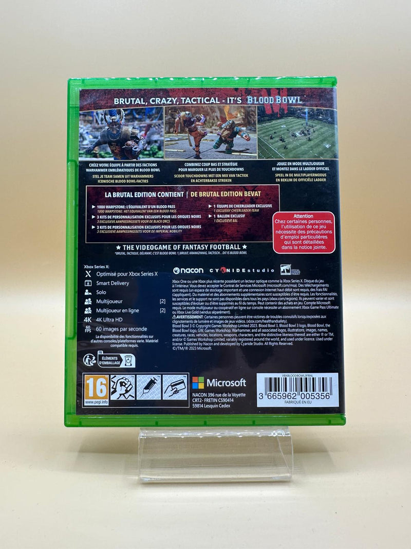 Blood Bowl 3 Super Brutal Deluxe Edition Xbox Serie S/X , occasion