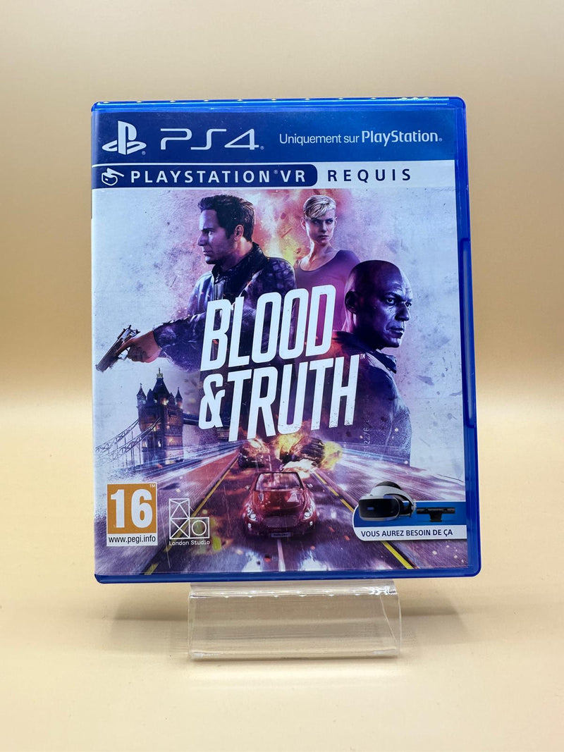 Blood and truth PS VR PS4 , occasion Complet