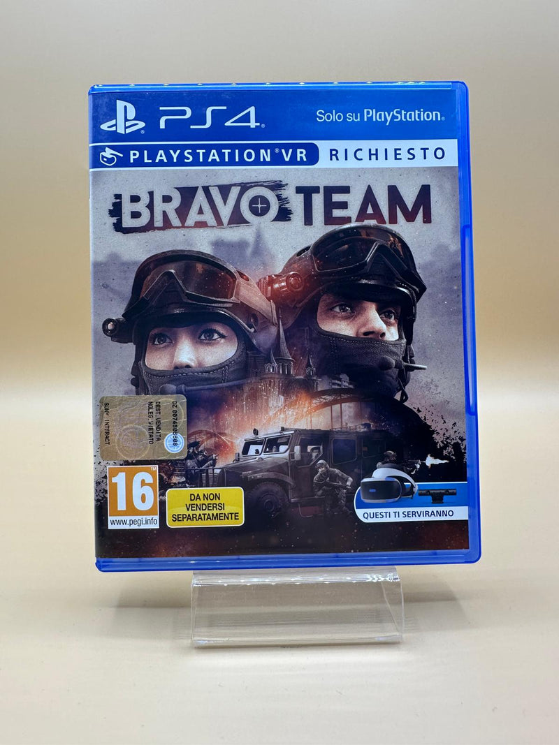 Bravo Team Ps Vr Ps4 , occasion Complet Jeu FR Boite ITA