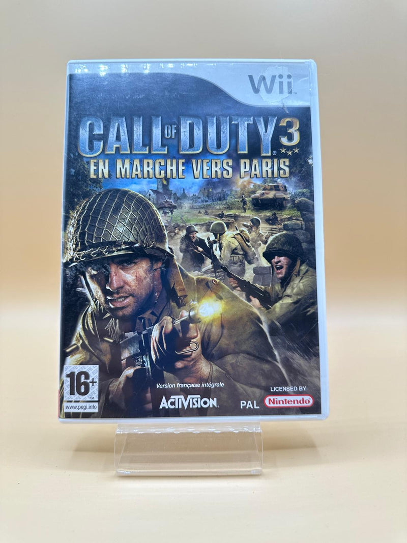 Call Of Duty 3 - En Marche Vers Paris Wii , occasion