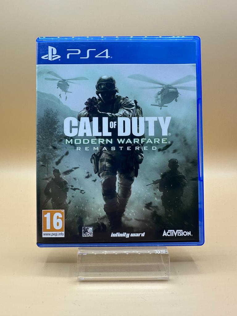 Call Of Duty Modern Warfare Remastered Ps4 , occasion Complet Jeu FR / Boite UK