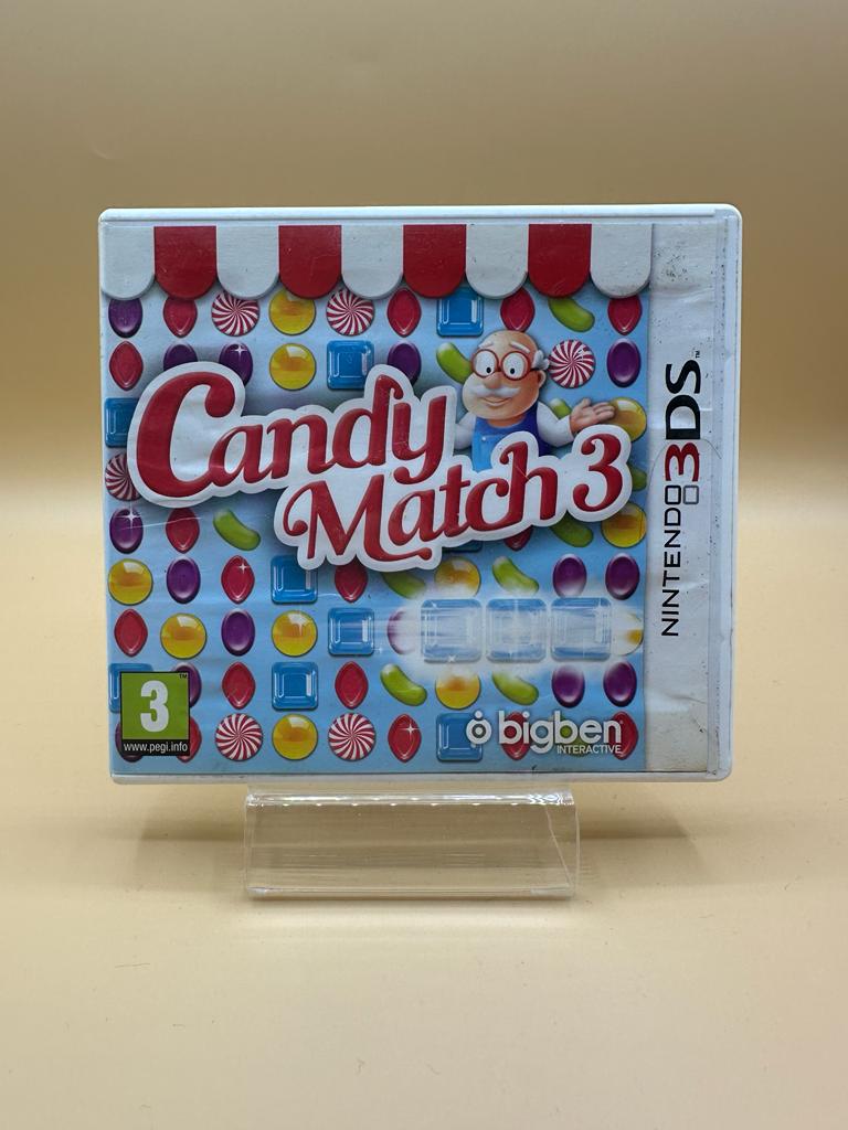 Candy Match 3 3ds , occasion Complet Jeu FR Boite UK