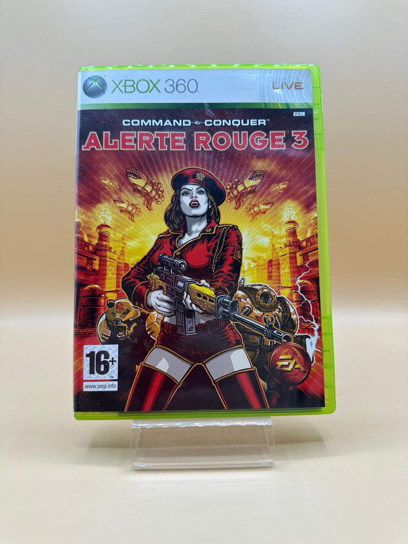 Command & Conquer - Alerte Rouge 3 Xbox 360 , occasion Complet