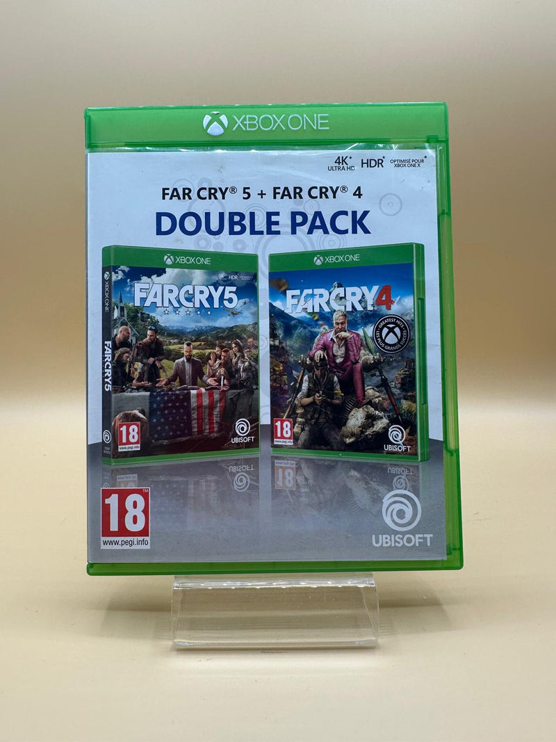 Compilation Far Cry 4 + Far Cry 5 Xbox One , occasion Sans Notice CD Rayé