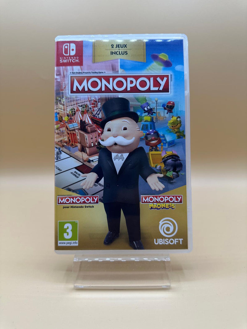 Compilation Monopoly Classic + Madness Switch Switch , occasion Complet