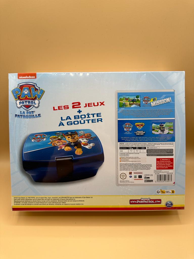 Compilation 2 Jeux Pat'patrouille (PAW PATROL) Switch + Lunch Box , occasion