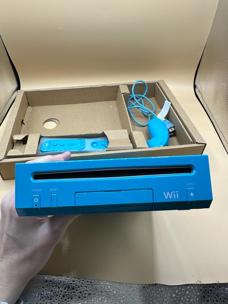 Console Wii Bleue Mario Et Sonic Au Jo De Londres , occasion