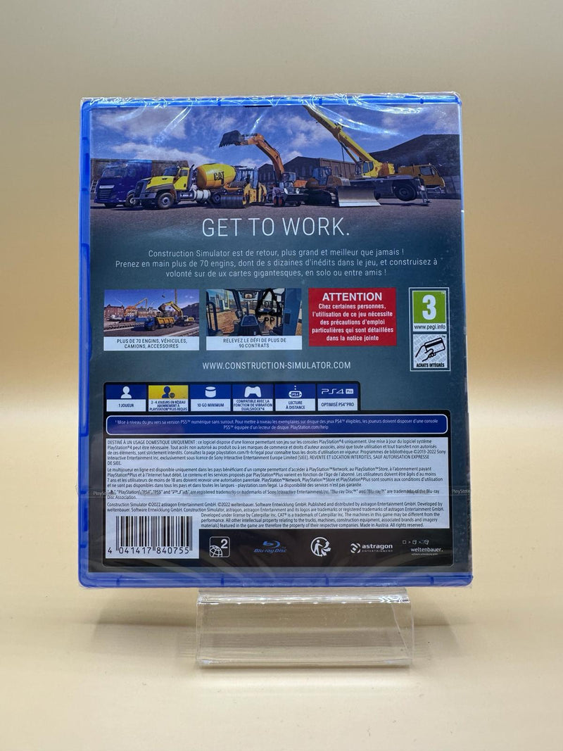 PS4 - Bau-Simulator Jeu vidéo (boîte) – acheter chez