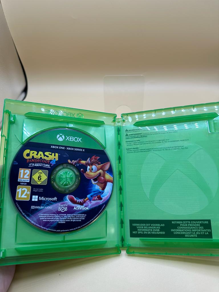 Crash Bandicoot 4 : It's About Time Xbox One , occasion