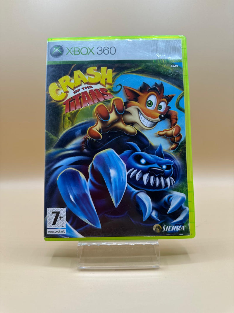 Crash Of The Titans Xbox 360 , occasion Sans Notice Boite ITA Jeu FR