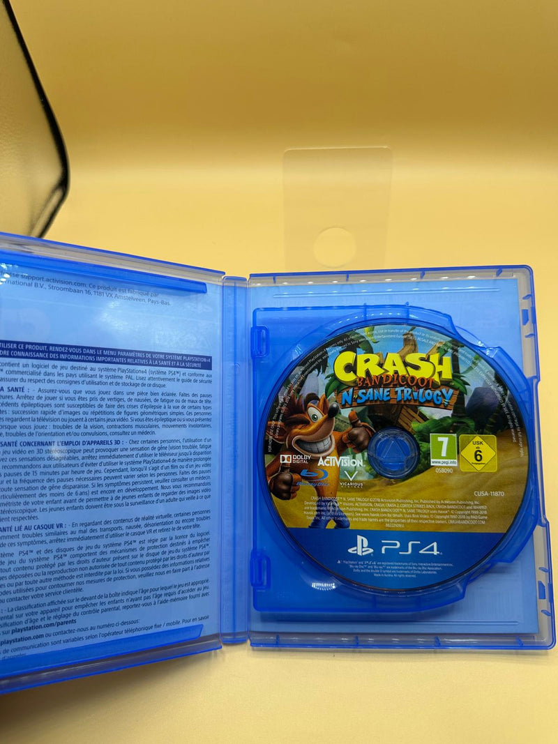 Crash Team Racing + Crash N.Sane Trilogy Bundle Ps4 , occasion