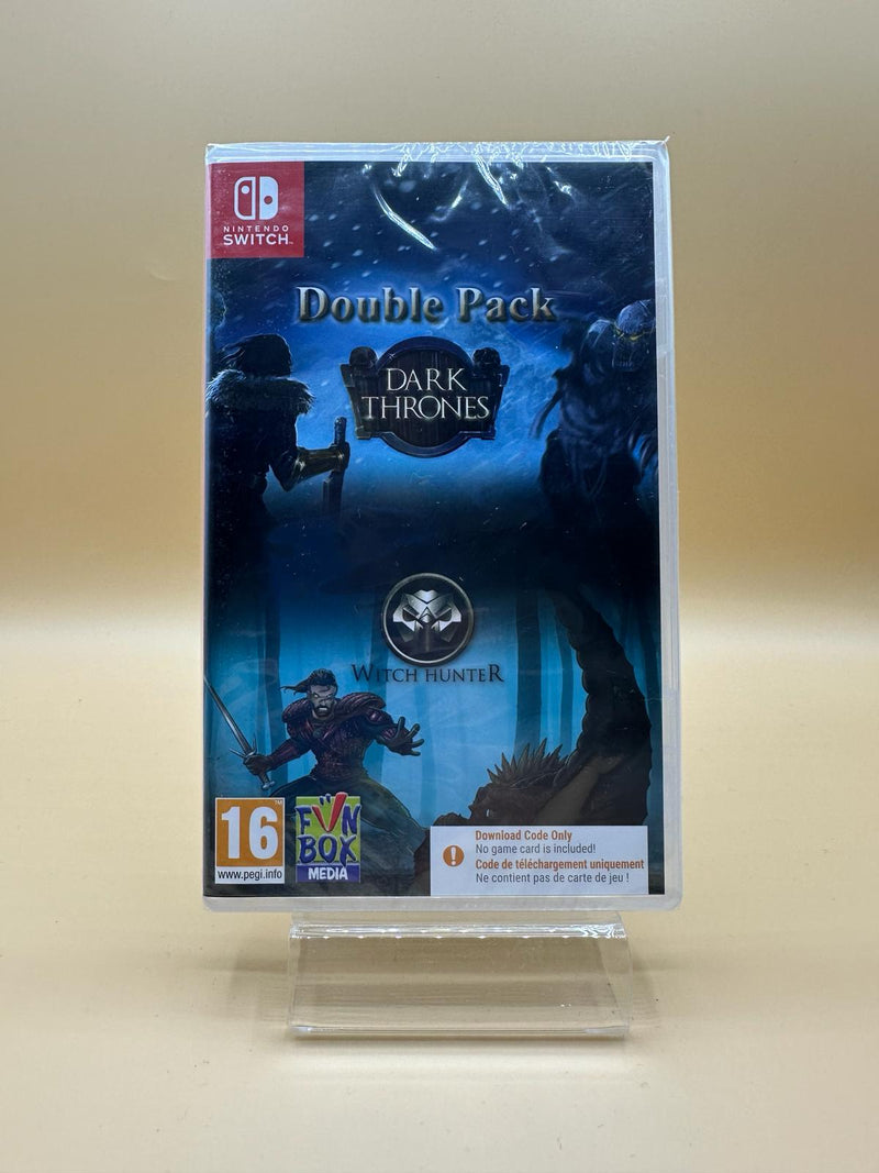 Dark Thrones / Witch Hunter Double Pack (Code In Box) Switch , occasion Sous Blister