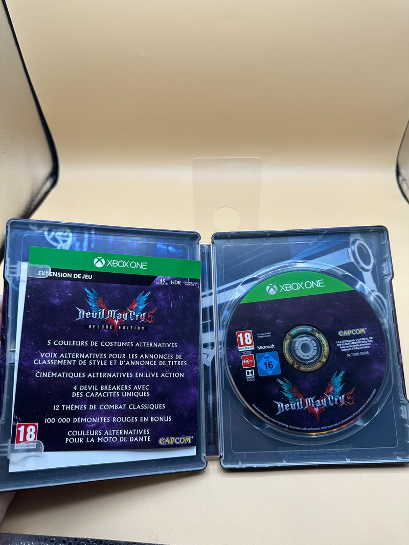 Dmc - Devil May Cry 5 : Edition Steelbook Deluxe Xbox One , occasion