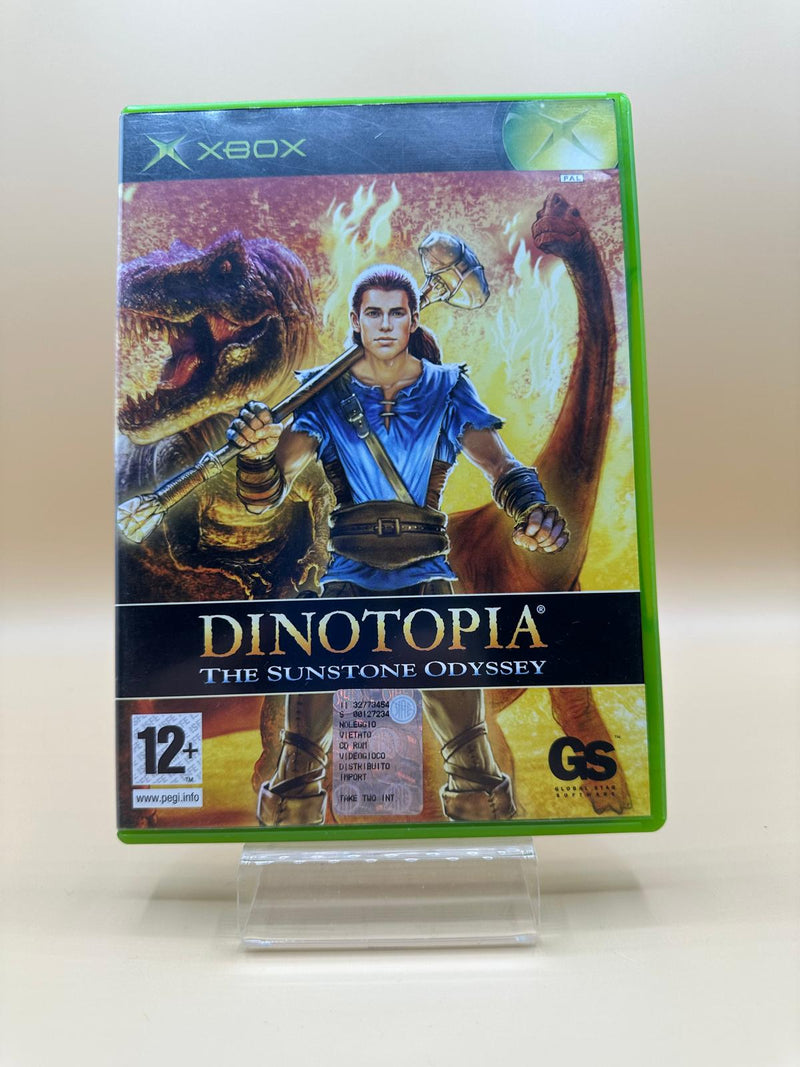 Dinotopia The Sunstone Odyssey Xbox , occasion Complet Jeu FR Boite ITA