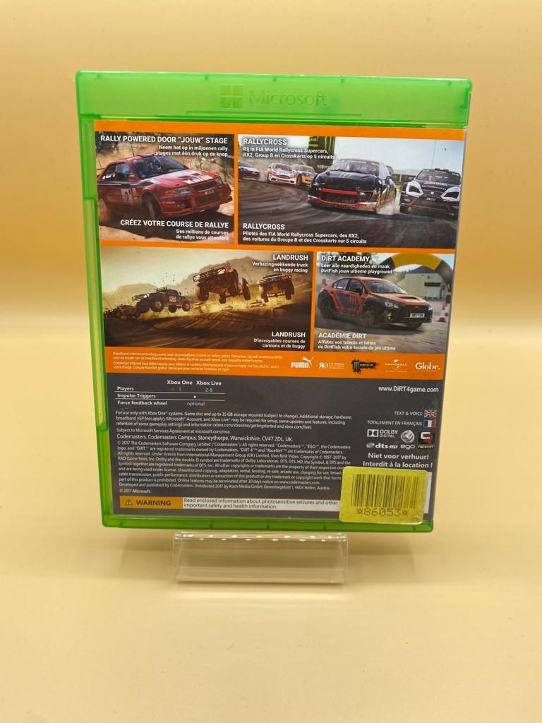 Dirt 4 : Day One Edition Xbox One , occasion