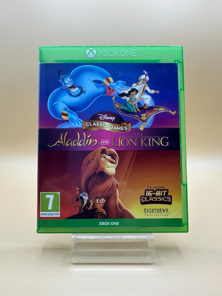 Disney Classic Games : Aladdin Et Le Roi Lion Xbox One , occasion Complet