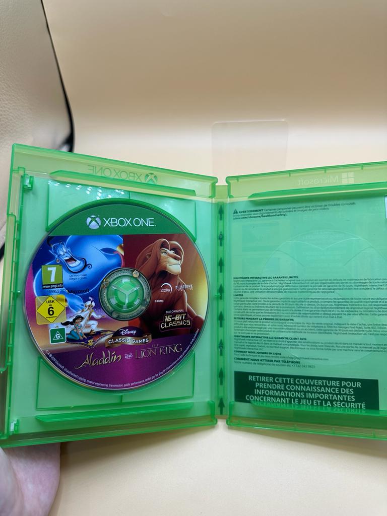 Disney Classic Games : Aladdin Et Le Roi Lion Xbox One , occasion