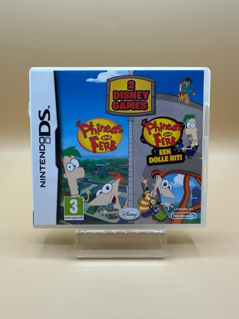 Disney Duo Pack Phineas and Ferb 1 & 2 DS , occasion Complet Boite NL Jeu FR