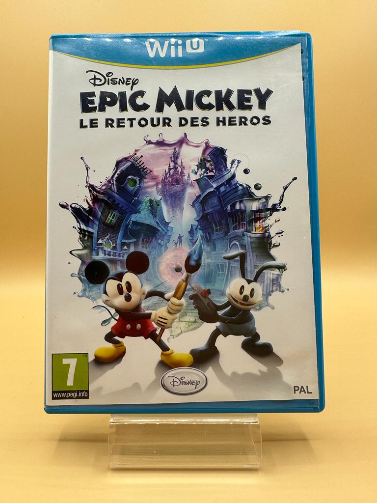 Disney Epic Mickey Le Retour Des Héros Wii U , occasion Complet