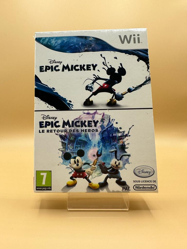 Disney Epic Mickey + Le Retour Des Héros Wii , occasion Complet