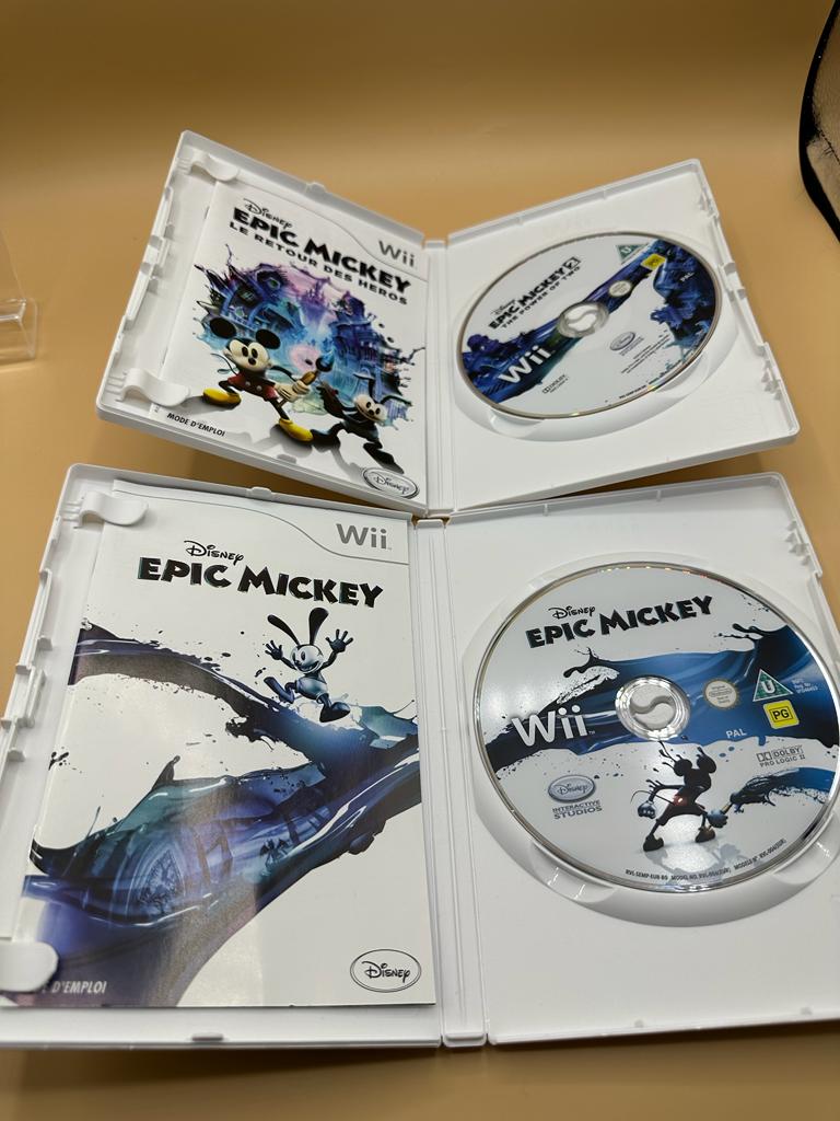 Disney Epic Mickey + Le Retour Des Héros Wii , occasion