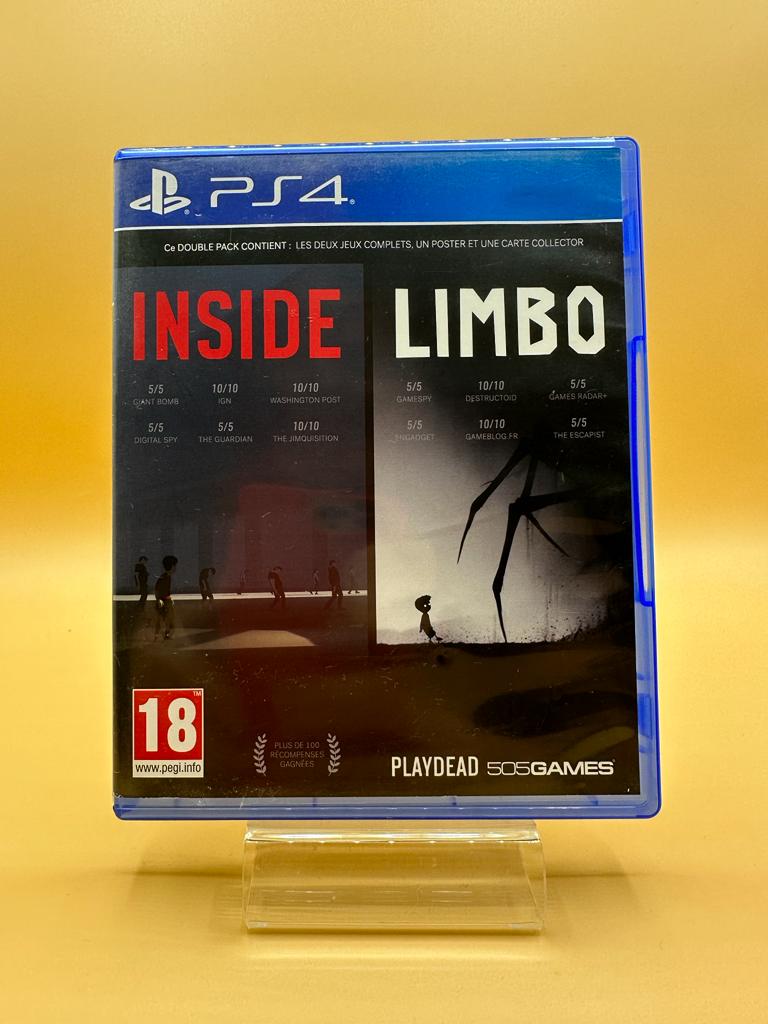 Double Pack : Inside + Limbo PS4 , occasion Complet