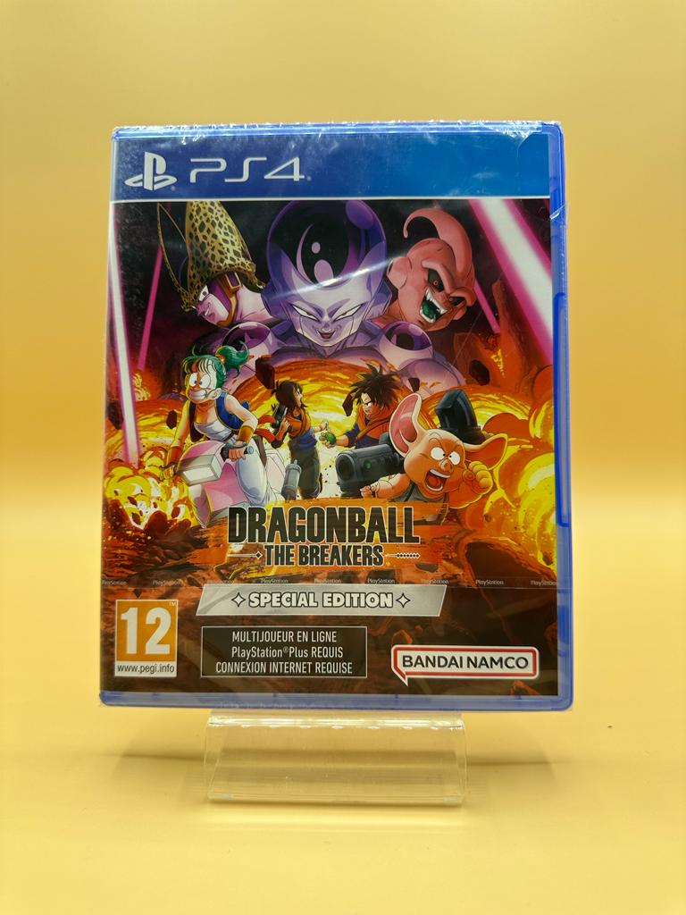 Dragon Ball : The Breakers PS4 , occasion Sous Blister / Blister Abimée