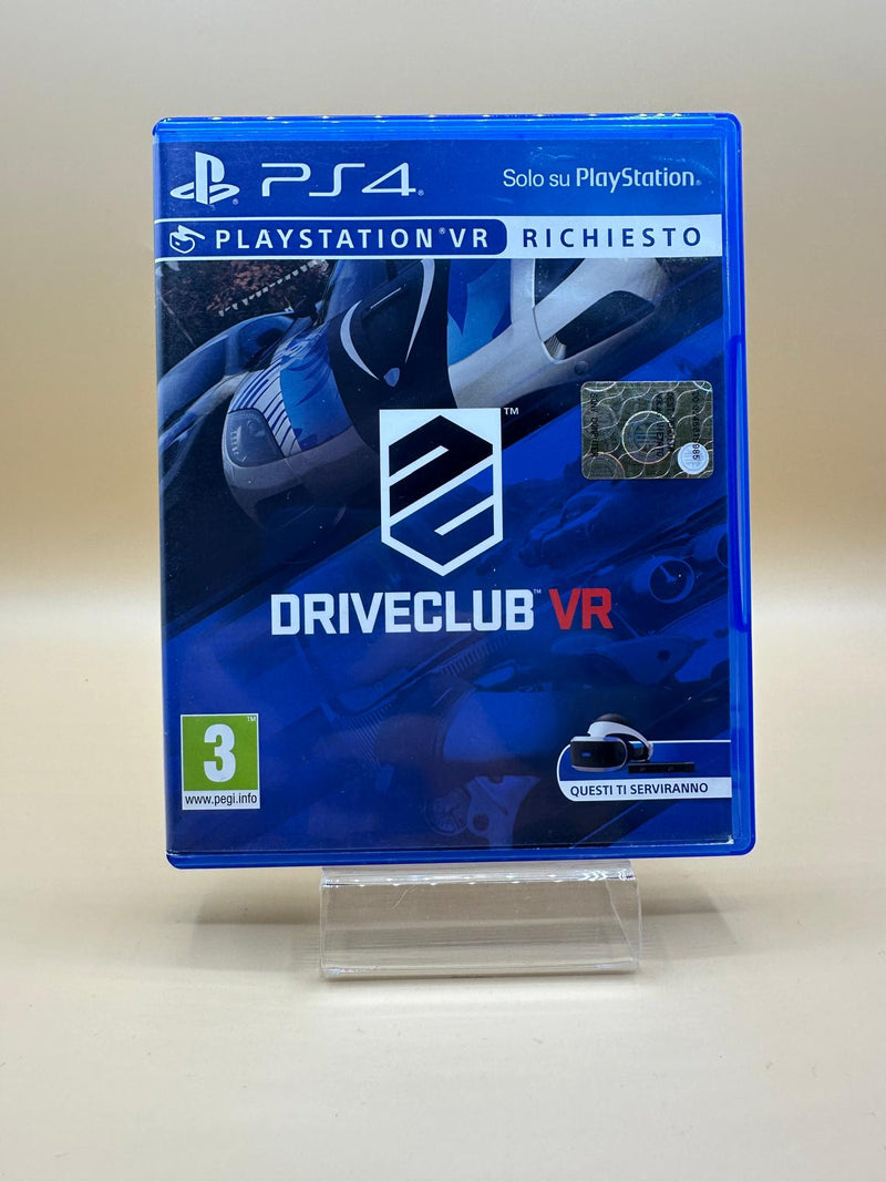 Driveclub Vr PS4 , occasion Complet Jeu FR Boite ITA