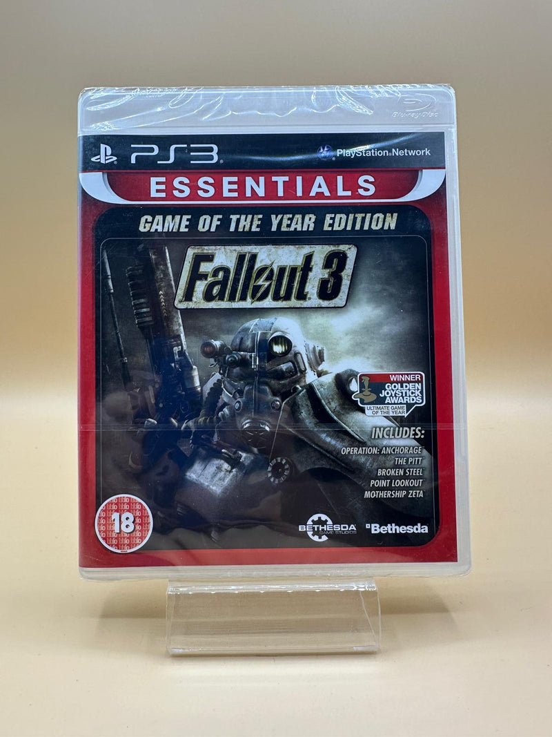 Fallout 3: Game of the Year Essentials PS3 , occasion Sous Blister Boite UK