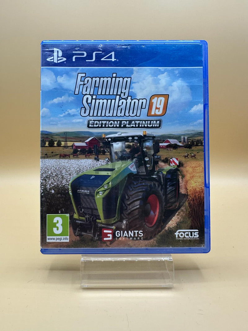 Farming Simulator 19 : Edition Platinum Ps4 , occasion Sans Notice