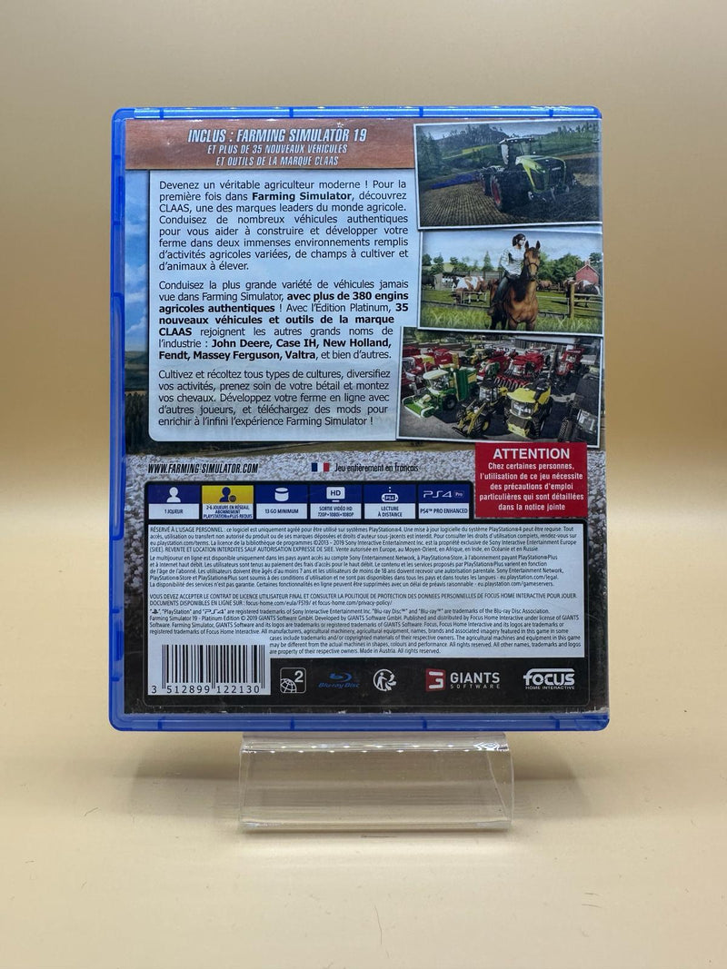Farming Simulator 19 : Edition Platinum Ps4 , occasion