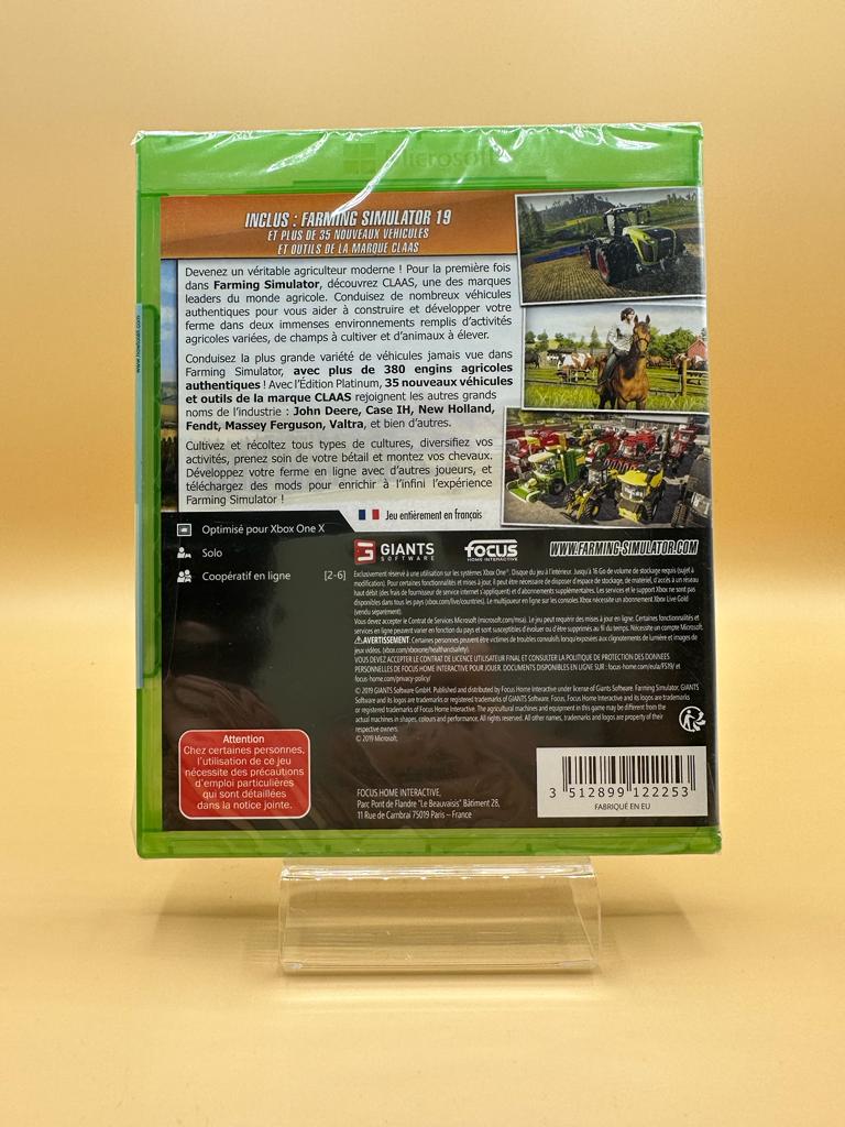 Farming Simulator 19 : Edition Platinum Xbox One , occasion